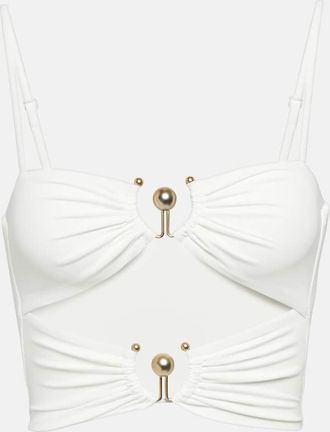 CHRISTOPHER ESBER Pierced Orbit bikini top