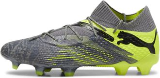 Puma Mens Future 7 Ultimate Rush FG/AG Football Boots - Grey - Size UK 10.5