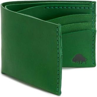 Ezra Arthur No. 6 Classic Bifold Wallet in Green at Nordstrom