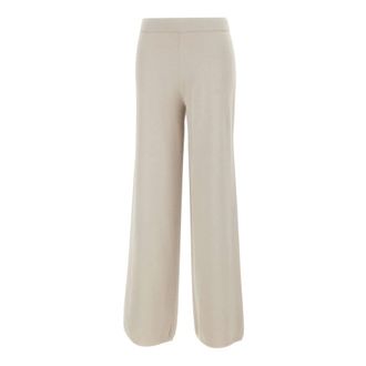 KANGRA Palazzo Trousers - female - Kangra - Straight Trousers - Gray - XS - Trousers