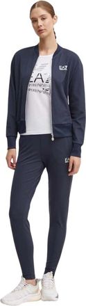 Emporio Armani 8Ntv 60 Trainingsset - Dames - Trainingspakken - Blauw - XL - Fitness