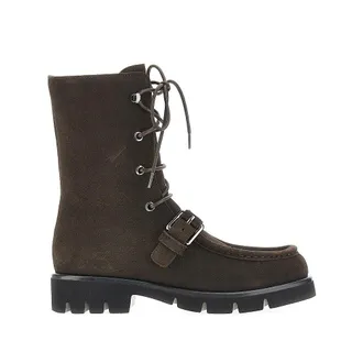 Emporio Armani Suede leather ankle boots Woman 37
