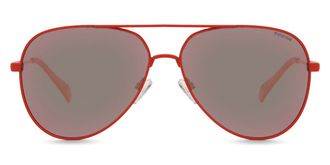 Polaroid PLD 6187/S Polarized C9A/JQ Mens Sunglasses Red Size 60