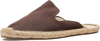 Soludos Dali Mule Espadrille Womens Flat Shoes Iberia Brown : EU 42 (US Womens 11-11.5) B - Medium, Cotton