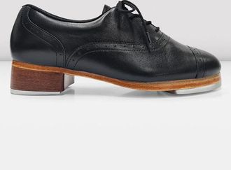 Bloch BLOCH Ladies Jason Samuels Smith Natural Sole Tap Shoes, Black Leather