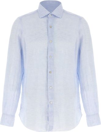 Finamore Gaeta Camicie Celeste-Uomo