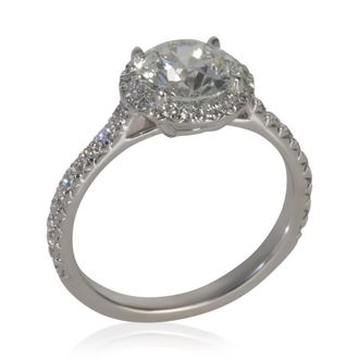 Tiffany & Co. Pre-Owned Tiffany & Co. 1.15 ct Round Brilliant Diamond Soleste Engagement Ring