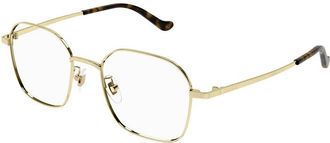 Gucci Demo Square Unisex Eyeglasses GG1611OA 001 50