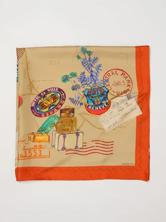 Mantero 1902 Neck Scarf Woman color Orange