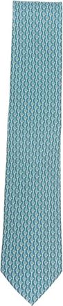 Ferragamo Cravatta a fantasia - Blu