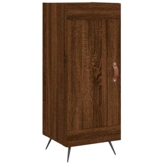 vidaXL Sideboard Brown Oak 34.5x34x90 cm Engineered Wood Vidaxl