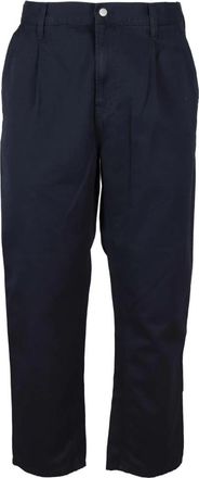 Carhartt Work in Progress Straight Broeken - Heren - Straight fit broeken - Blauw - W33 - Broeken