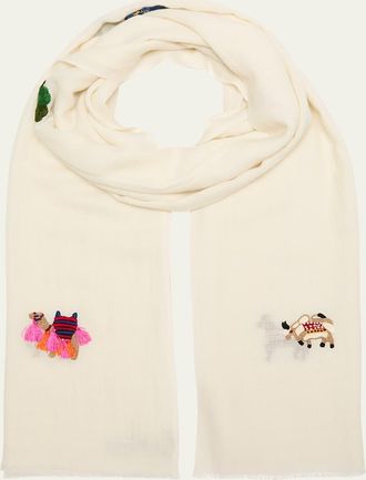 スカーフ EMPORIO ARMANI Woman Neck scarf Beige EW001865AF15674 U8011 Emporio Armani Scarves for Women - Shop on FARFETCH