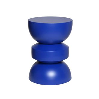 Sweeek Mesa de metal azul