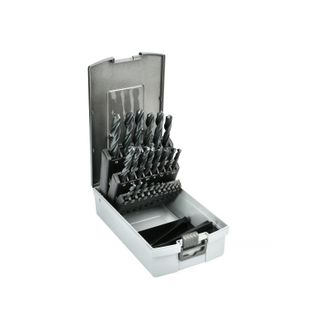 Hanger Juego Hanger Caja 25 Brocas Hss Laminadas 1-13 Mm