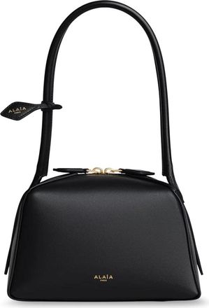 Alaia Le Teckel Schoudertas - Dames - Schoudertassen - Zwart - ONE Size - Leer - Tassen