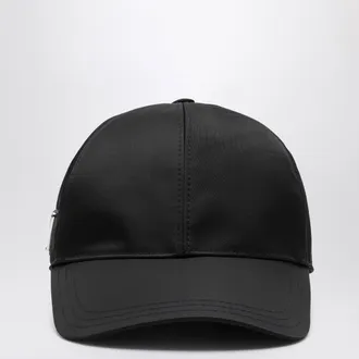 Prada Black Re-Nylon baseball cap