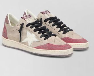 Golden Goose sneakers low top contrasting panels perforated star
