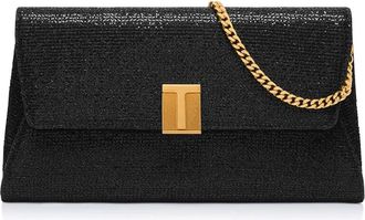 Tom Ford Nobile Clutch - Dames - Clutches - Zwart - ONE Size - Leer - Tassen
