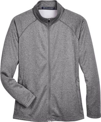 Devon & Jones Womens Stretch Tech-Shell Compass Full-Zip Jacket