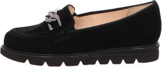Hassia Pisa Instapper - Dames - Schoenen - Zwart - Maat: 38 1/2 EU Leer