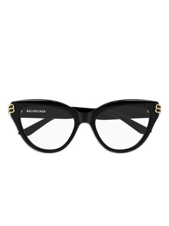 Balenciaga Bril met cat-eye montuur - Zwart