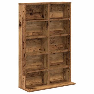 vidaXL Cabinet Para Cds Madera Envejecida 65 X 23,5 X 97,5 Cm Vidaxl