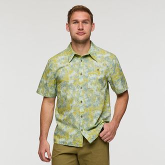Cotopaxi Estival Button Up Shirt - Print - Mens in Galactic Lemongrass at Nordstrom, Size Medium