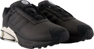 Yohji Yamamoto Unisex A3 Control Sneaker Black Leather