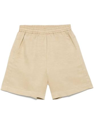 Nude Twill shorts - Beige