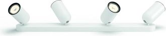 Philips Spot Pongee 4xgu10 Interior Ip20 Color Blanco 50584/31/pn 5058431pn
