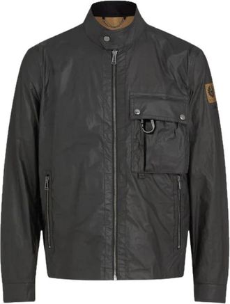 Belstaff Centenary Racer Jacket - Heren - Zomerjassen - Zwart - XL - Katoen - Jassen