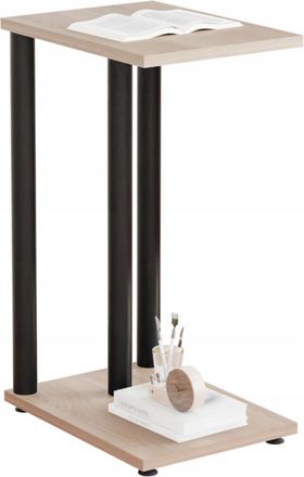 OEM Mesita Auxiliar Doble, Mesa Auxiliar Tipo Loft Para La Sala De Estar