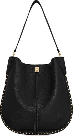 Rebecca Minkoff Slim Darren Leather Hobo Bag in Black at Nordstrom