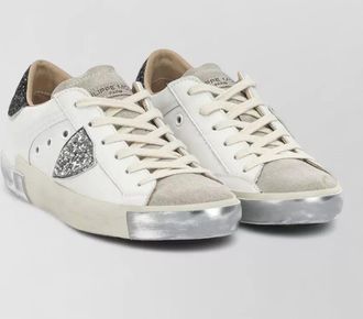 Philippe Model leather low-top sneakers