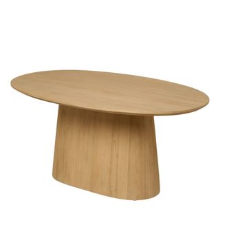 Wabi Home Mesa de comedor de madera maciza de sungkai 165cm
