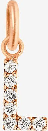 Gigi Clozeau Anhänger aus Roségold und Diamanten Lucky Letter L
