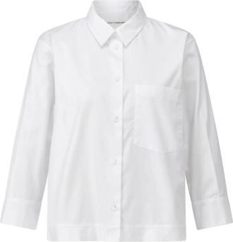 Lareida Dames, Blouses & Shirts, Wit, Maat: XL Katoen