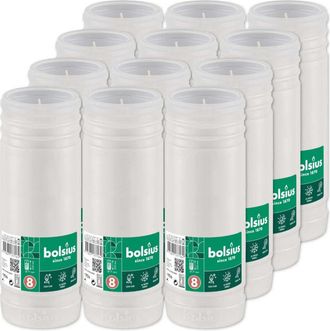 OEM Insertos Para Velas De Parafina Bolsius Rp8 170h (12 Unidades)