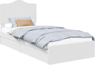vidaXL Cama Con Almacenamiento 90 X 200 Cm Madera De Ingenier&iacute;a Vidaxl