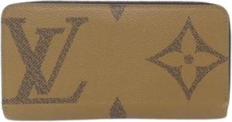 Louis Vuitton Pre-owned Wallets, female, Brown, Size: ONE SIZE Pre-owned Canvas wallets