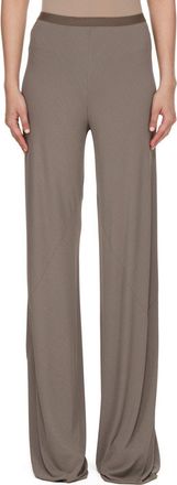 Rick Owens Womens Farrah Bias Pants - Grey viscose - Size EU 36 (Womens)