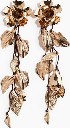 H&M Bl&uuml;tenf&ouml;rmige Ohrringe - Gold