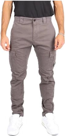 C.P. Company Cargo Pants - Heren - Slim Fit Broeken - Grijs - S - Katoen - Broeken