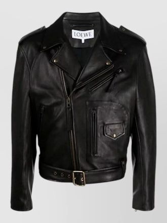 Loewe leather coat