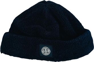 Stone Island Beanies - unisex - Hoeden - Blauw - S - Accessoires