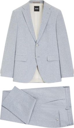HUGO BOSS Heren, Pakken, Blauw, Maat: M