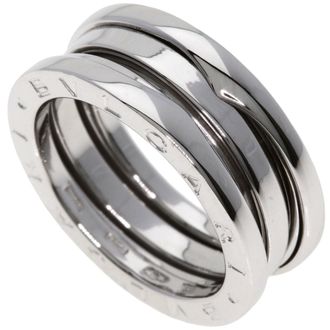 Bulgari White Gold (18K) Band Ring (Pre-Owned)