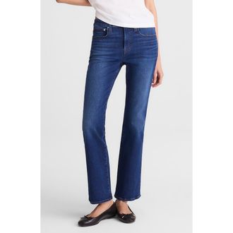 Madewell The Stretch Flare Crop Jeans in Osgoode Wash at Nordstrom, Size 27