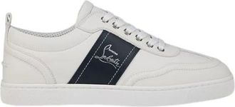 Christian Louboutin Schoenen, Heren, Wit, 42 EU, Sneakers